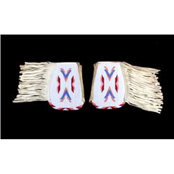 Sioux Native American Beaded Cuffs