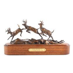 Original Harvey Rattey Bronze Sculpture