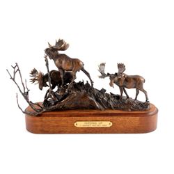Original Harvey Rattey Bronze Sculpture