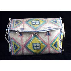 Plains Polychrome Parfleche Trunk