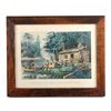Image 9 : Original Currier & Ives Framed Lithograph c.1870