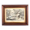 Image 1 : Original 1870 Currier & Ives Framed Lithograph