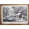 Image 2 : Original 1870 Currier & Ives Framed Lithograph