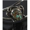 Image 4 : Navajo Sterling & Carico Lake Turquoise Bracelet
