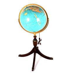 Cram's 16  Illuminated Political Terrestrial Globe