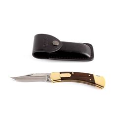 Buck 110 Custom Switchblade Knife w/ Scabbard