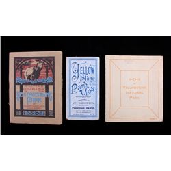 Early Yellowstone Park Souvenir Booklet Collection