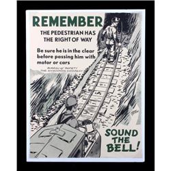 Original Anaconda Company Mining Safety Poster
