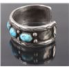 Image 3 : Navajo Turquoise Sterling Silver Bracelet