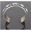 Image 5 : Navajo Turquoise Sterling Silver Bracelet