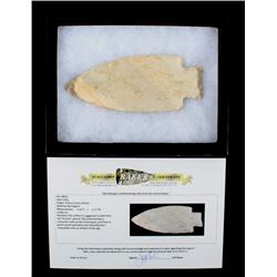 Ancient Native American Indian Certified Point COA