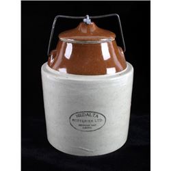 Medalta Potteries Ltd. Lidded Jar Medicine Hat AB