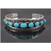 Image 2 : Navajo Turquoise Sterling Silver Bracelet