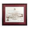 Image 9 : Bozeman Montana Bird's Eye View Framed Print