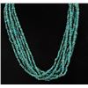 Image 3 : Navajo Chipped Turquoise Necklace