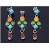 Image 2 : Navajo Earring and Pendant Set