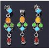 Image 3 : Navajo Earring and Pendant Set