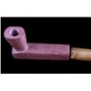 Image 9 : Two Native American Catlinite Calumet Pipes