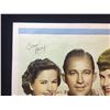 Image 2 : 1950 "BING CROSBY IN FRANK CAPRA'S "RIDING HIGH"" LOBBY SCENE CARD, #7 IN SET, SIGNED BY COLEEN GRAY