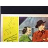 Image 2 : 1951 "HIGH, WIDE AND HANDSOME" LOBBY SCENE CARD, #6 IN SET, SIGNED BY HOWARD KEEL