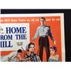 Image 3 : 1960 "HOME FROM THE HILL" LOBBY TITLE CARD, #1 IN SET, SIGNED BY GEORGE PAPPARD