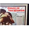 Image 3 : 1960 "CRACK IN THE MIRROR" LOBBY TITLE CARD, #1 IN SET, SIGNED BY ORSON WELLS