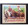 Image 1 : 1955 "THE TREASURE OF PANCHO VILLA" LOBBY TITLE CARD, SIGNED BY GILBERT ROLAND