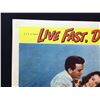 Image 2 : 1958 "LIVE FAST, DIE YOUNG" LOBBY SCENE CARD, #2 IN SET, SIGNED BY MICHAEL CONNORS