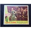 Image 1 : 1948 "I WALK ALONE" LOBBY SCENE CARD, #4 IN SET, SIGNED BY LIZABETH SCOTT