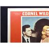 Image 2 : 1957 "THE DEVIL'S HAIRPIN" LOBBY SCENE CARD, #4 IN SET, SIGNED BY ARTHUR FRANZ