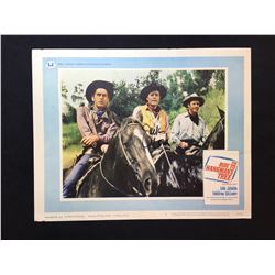 1967 "THE RIDE TO THE HANDMAN'S TREE" LOBBY SCENE CARD, #7 IN SET, SIGNED BY JACK LORD