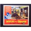 Image 1 : 1960 "WALK LIKE A DRAGON" LOBBY SCENE CARD, #8 IN SET, SIGNED BY JACK LORD