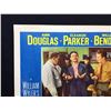 Image 2 : 1960 "DETECTIVE STORY" LOBBY SCENE CARD, #7 IN SET, SIGNED BY JOSEPH WISEMAN