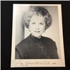Image 2 : BARBARA WHITING SMITH SIGNED 8'' X 10'' PHOTOGRAPH, WITH HANDWRITTEN NOTE ON HER PERSONAL MEMO PAPER