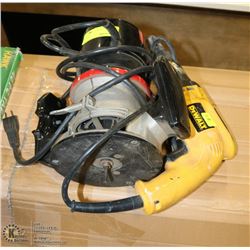 DEWALT DRYWALL SCREW GUN WITH CRAFTSMAN ROUTER