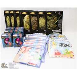 FLAT OF NEW FINGER PUPPETS,  ENGRAVING ART,