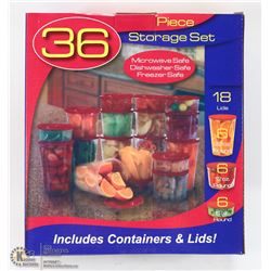 NEW 36PC STORAGE SYSTEM