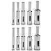 Image 1 : 10PC DIAMOND COATED  CORE  HOLE SAW SET
