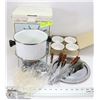 Image 1 : 15PC FONDUE SET