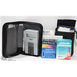 LOT OF 2ONE TOUCH BLOOD GLUCOSE MONITORING SYSTEM