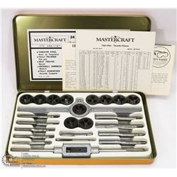 MASTERCRAFT 24PC TAP AND DIE SET