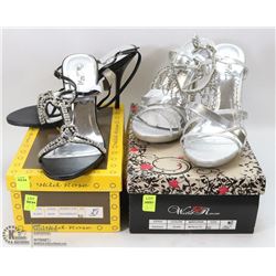 TWO PAIRS OF WOMENS SHOES