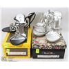 Image 1 : TWO PAIRS OF WOMENS SHOES