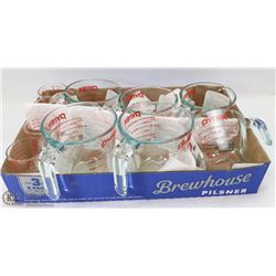 FLAT OF PYREX MEASURING CUPS
