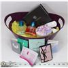 Image 1 : GIFT BASKET OF PERFUME SAMPLES & TESTERS W/ 2