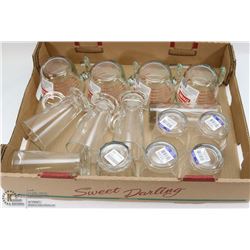 FLAT OF PYREX MEASURING CUPS AND OTHER