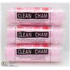 Image 1 : LOT OF 3 CLEAN CHAM SYNTHETIC CHAMOIS