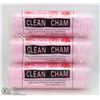 Image 1 : LOT OF 3 CLEAN CHAM SYNTHETIC CHAMOIS
