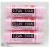 Image 1 : LOT OF 3 CLEAN CHAM SYNTHETIC CHAMOIS