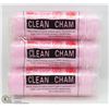 Image 1 : LOT OF 3 CLEAN CHAM SYNTHETIC CHAMOIS